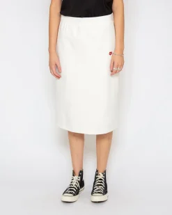 Monique Jersey Skirt - Vintage White