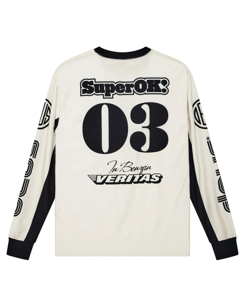 Off Road MX Jersey - Dirty White