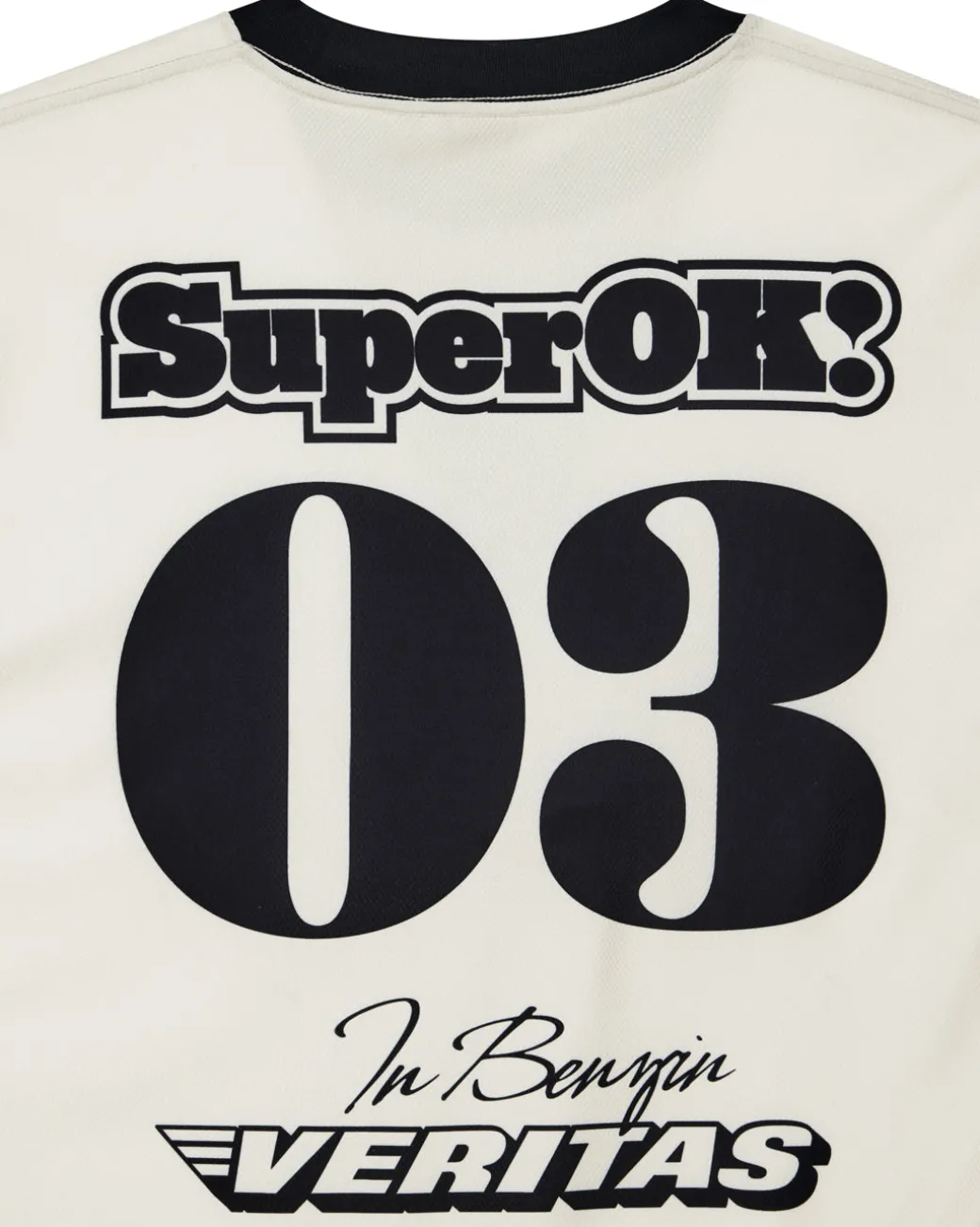 Off Road MX Jersey - Dirty White
