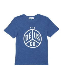 Old Mate Tee - Mechanic Blue