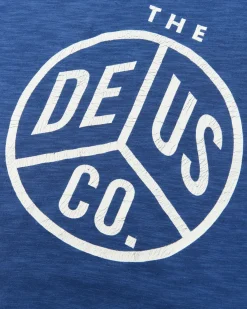 Old Mate Tee - Mechanic Blue