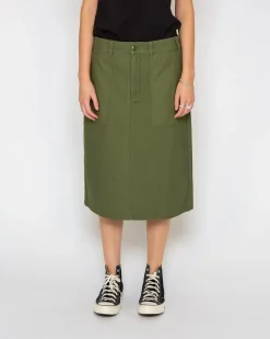 Olivia Skirt (Relaxed Fit) - Clover Green