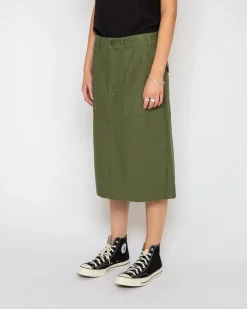Olivia Skirt (Relaxed Fit) - Clover Green