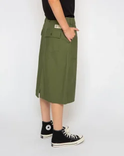 Olivia Skirt (Relaxed Fit) - Clover Green