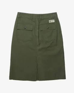 Olivia Skirt (Relaxed Fit) - Clover Green