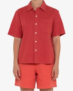 Onnie Short Sleeve Shirt - Cranberry