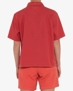 Onnie Short Sleeve Shirt - Cranberry