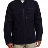 Onshore Zip Shirt - Black