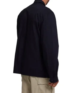 Onshore Zip Shirt - Black