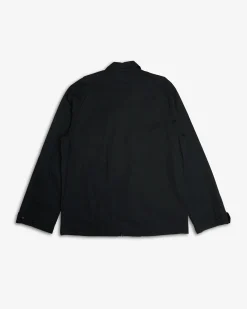 Onshore Zip Shirt - Black