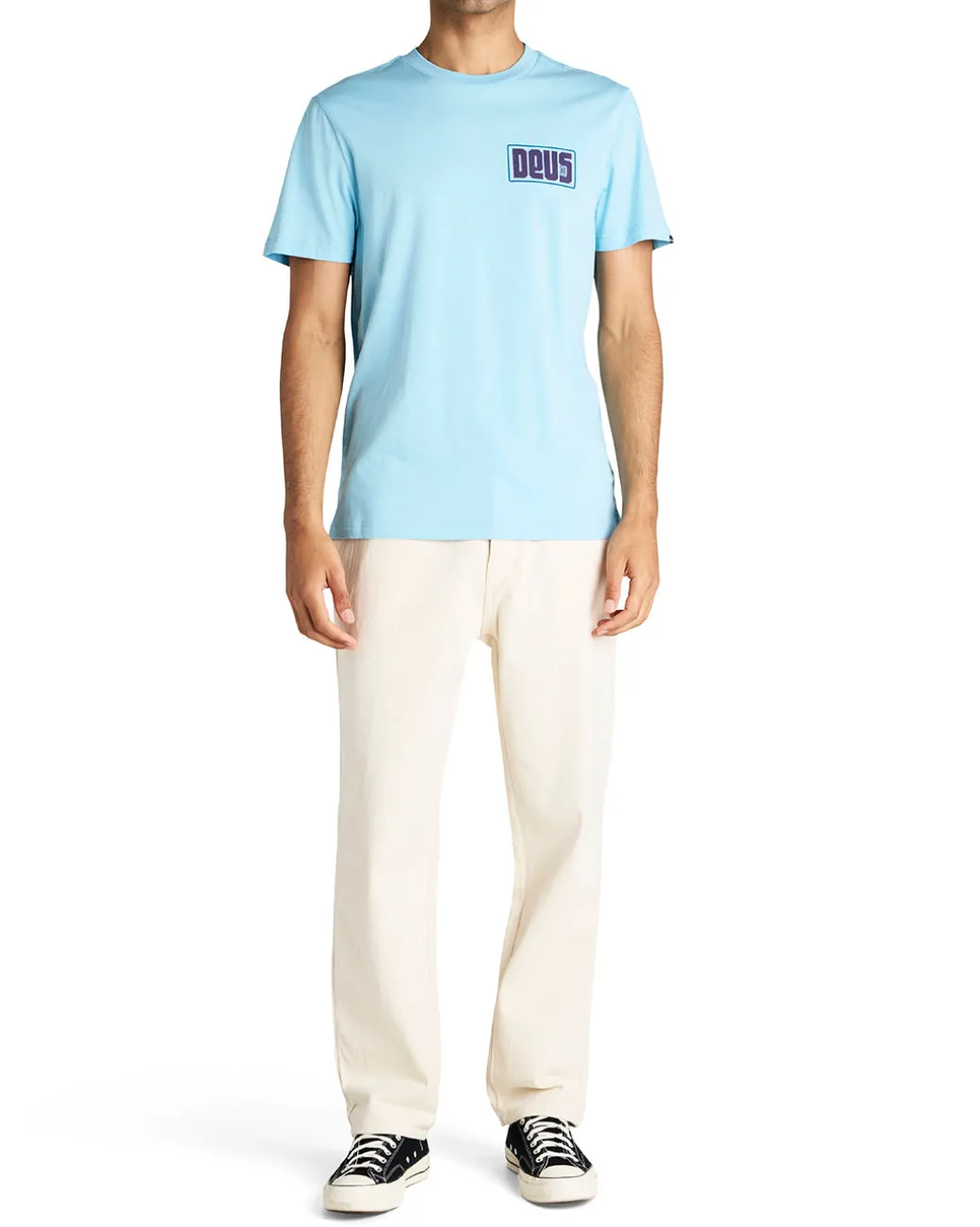 Outage Tee - Sky Blue