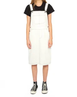 Overall Dress (Relaxed Fit) - Bleached White