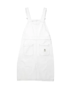 Overall Dress (Relaxed Fit) - Bleached White