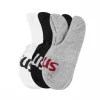 3-Pack Curvy No Show Sock - Multi