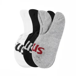 3-Pack Curvy No Show Sock - Multi