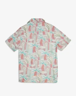 Palms Shirt - Sea Foam