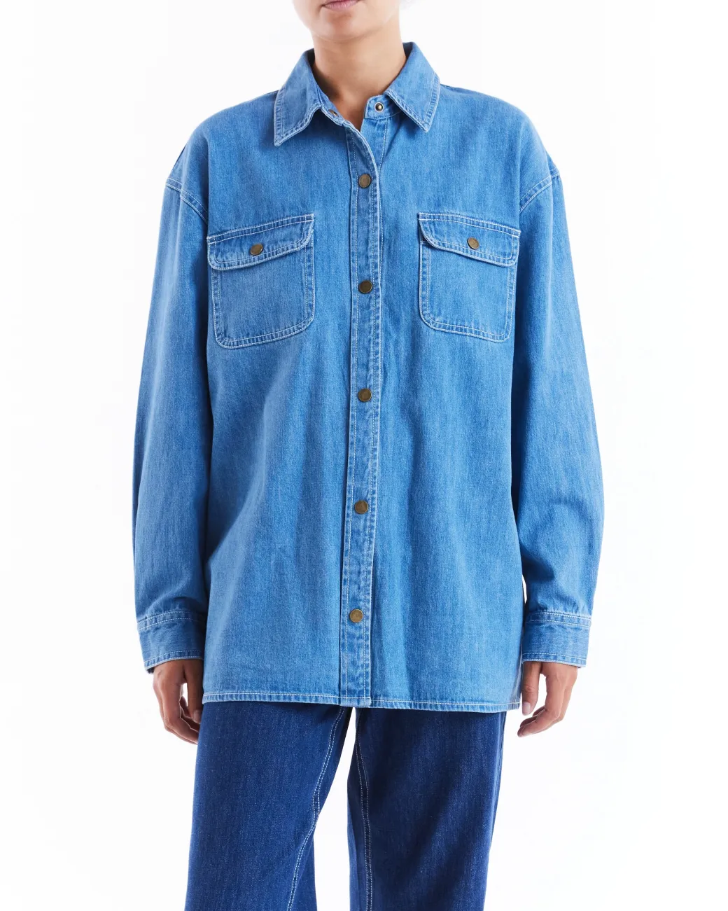 Palo Alto Shirt - Bleach Stonewash