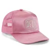 Paris Shield Trucker Cap - Mauve Glow