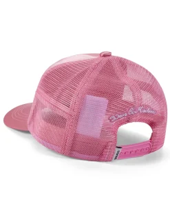 Paris Shield Trucker Cap - Mauve Glow