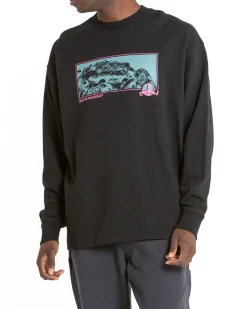 Piece Of Scrap Long Sleeve Tee - Black