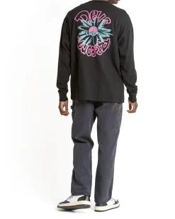 Piece Of Scrap Long Sleeve Tee - Black