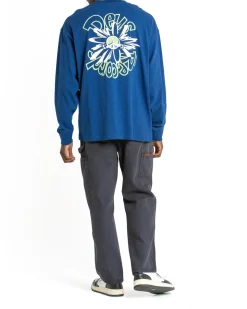 Piece Of Scrap Long Sleeve Tee - Blue
