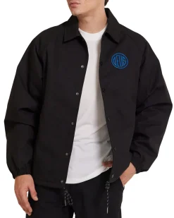 Pill Logo Coach Jacket - Black