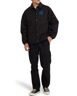 Pill Logo Coach Jacket - Black
