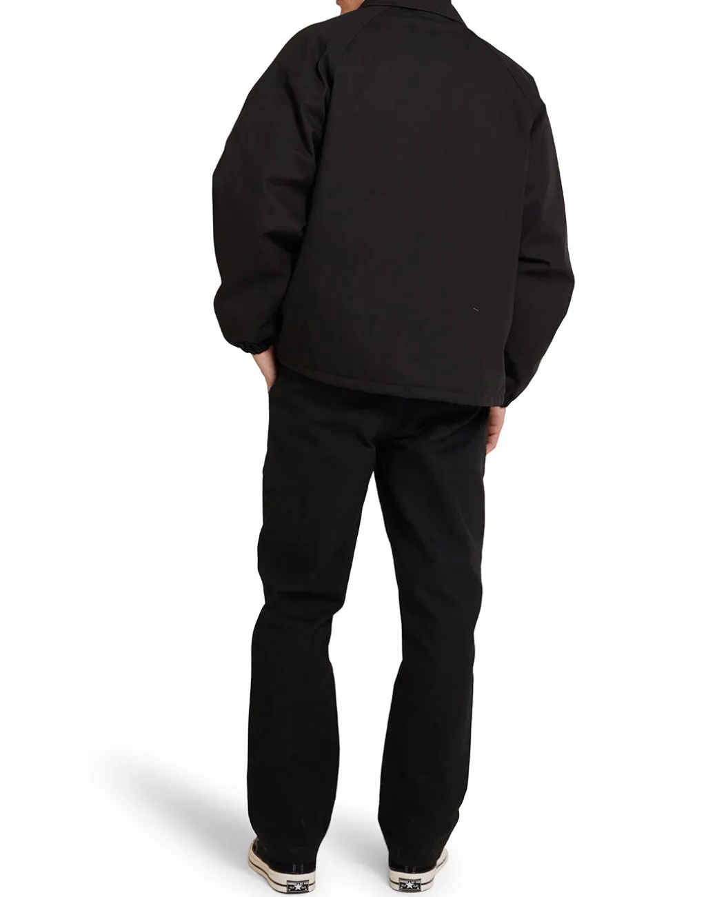 Pill Logo Coach Jacket - Black