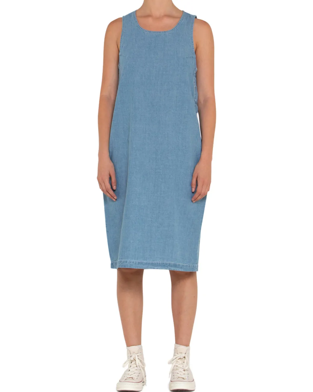 Piri Dress - Indigo Blue Chambray