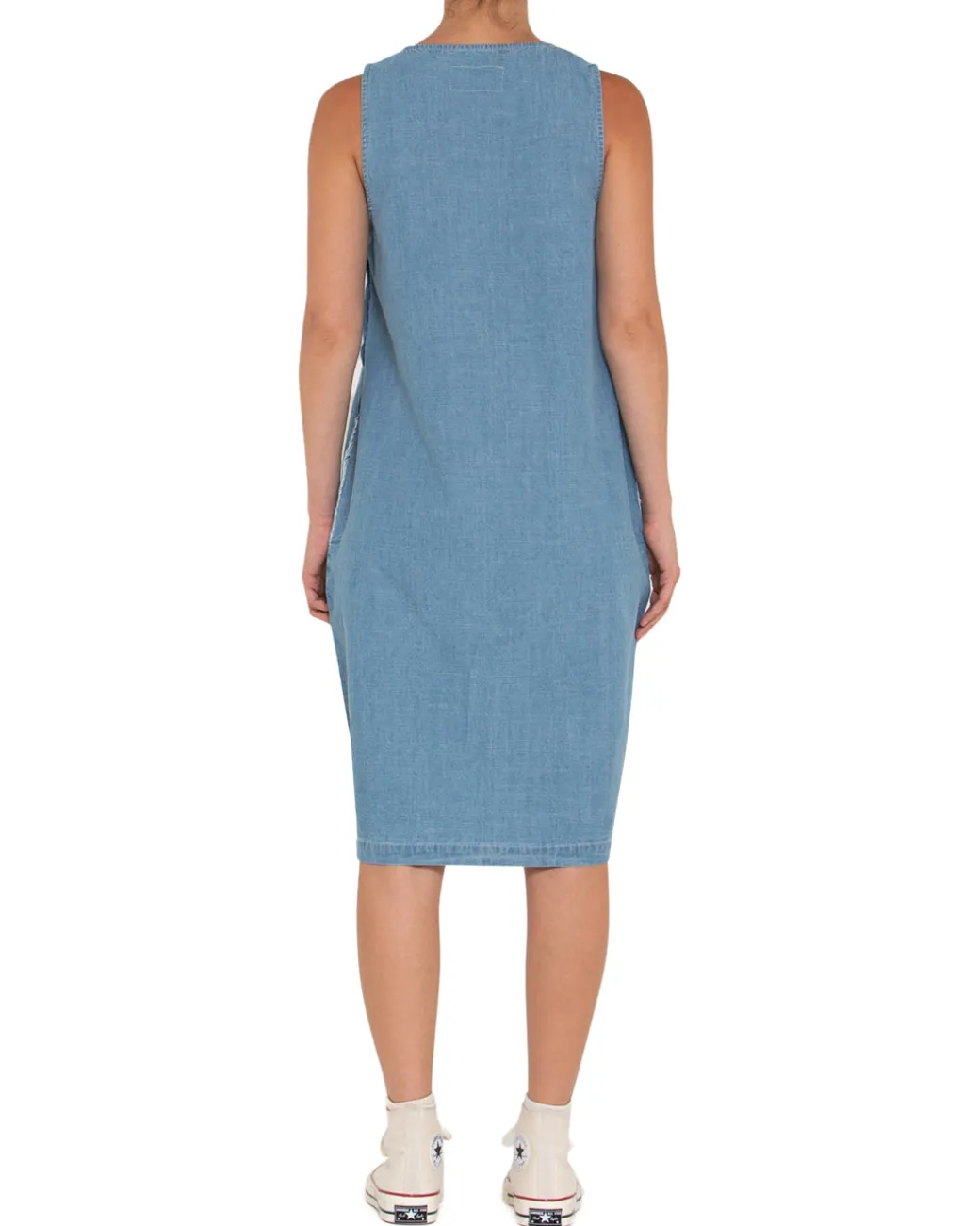 Piri Dress - Indigo Blue Chambray