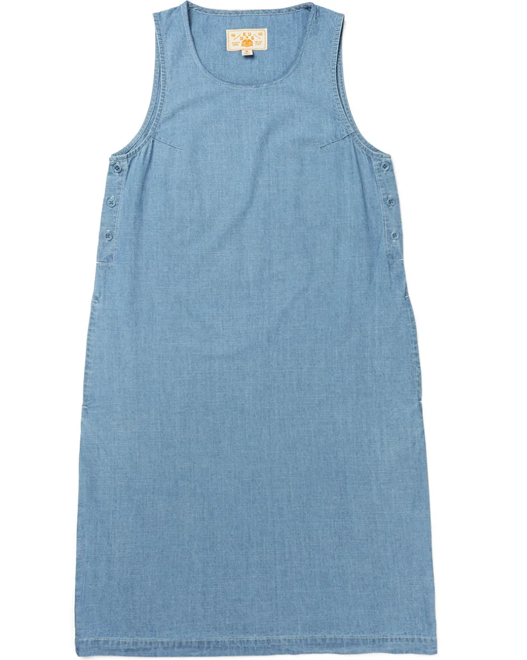 Piri Dress - Indigo Blue Chambray