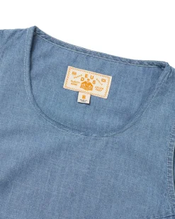Piri Dress - Indigo Blue Chambray