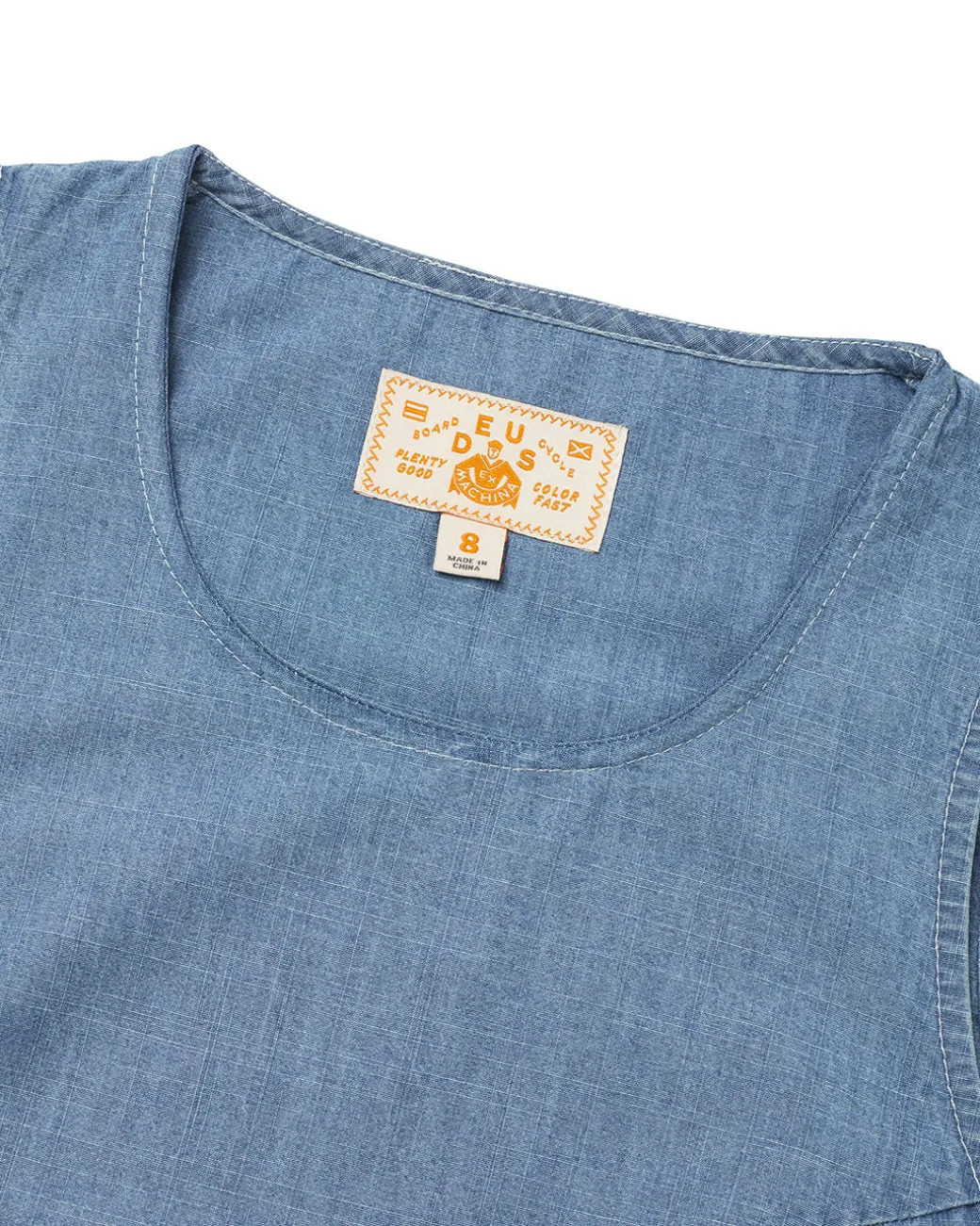 Piri Dress - Indigo Blue Chambray
