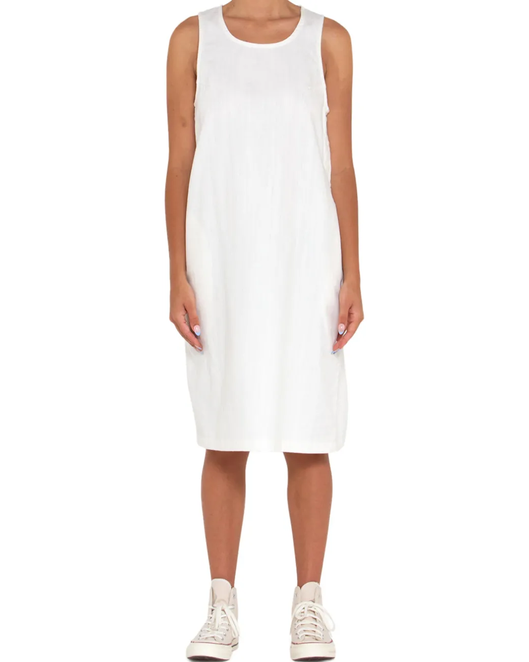 Piri Dress - Vintage White Chambray