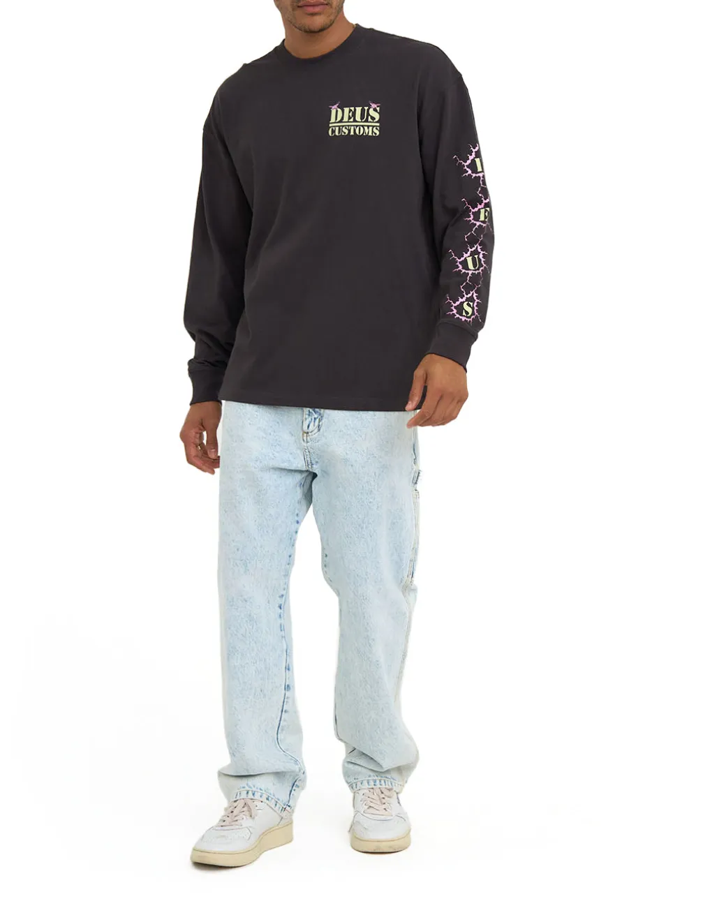 Pub Nuisance Long Sleeve Tee - Anthracite
