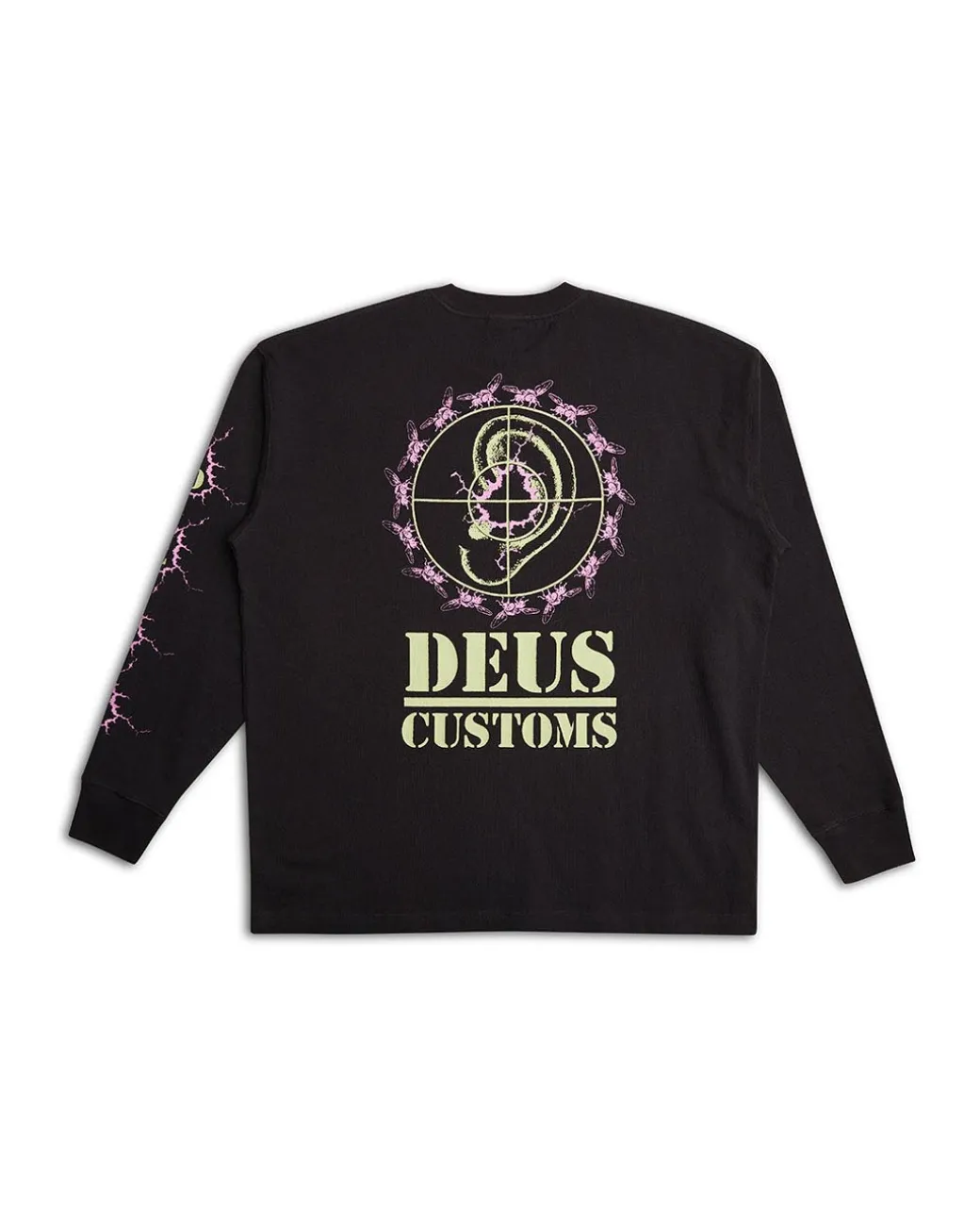 Pub Nuisance Long Sleeve Tee - Anthracite