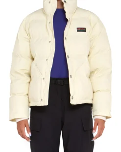 Puffer Jacket - Bone White