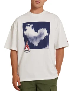Puffy Love Tee - Vintage White