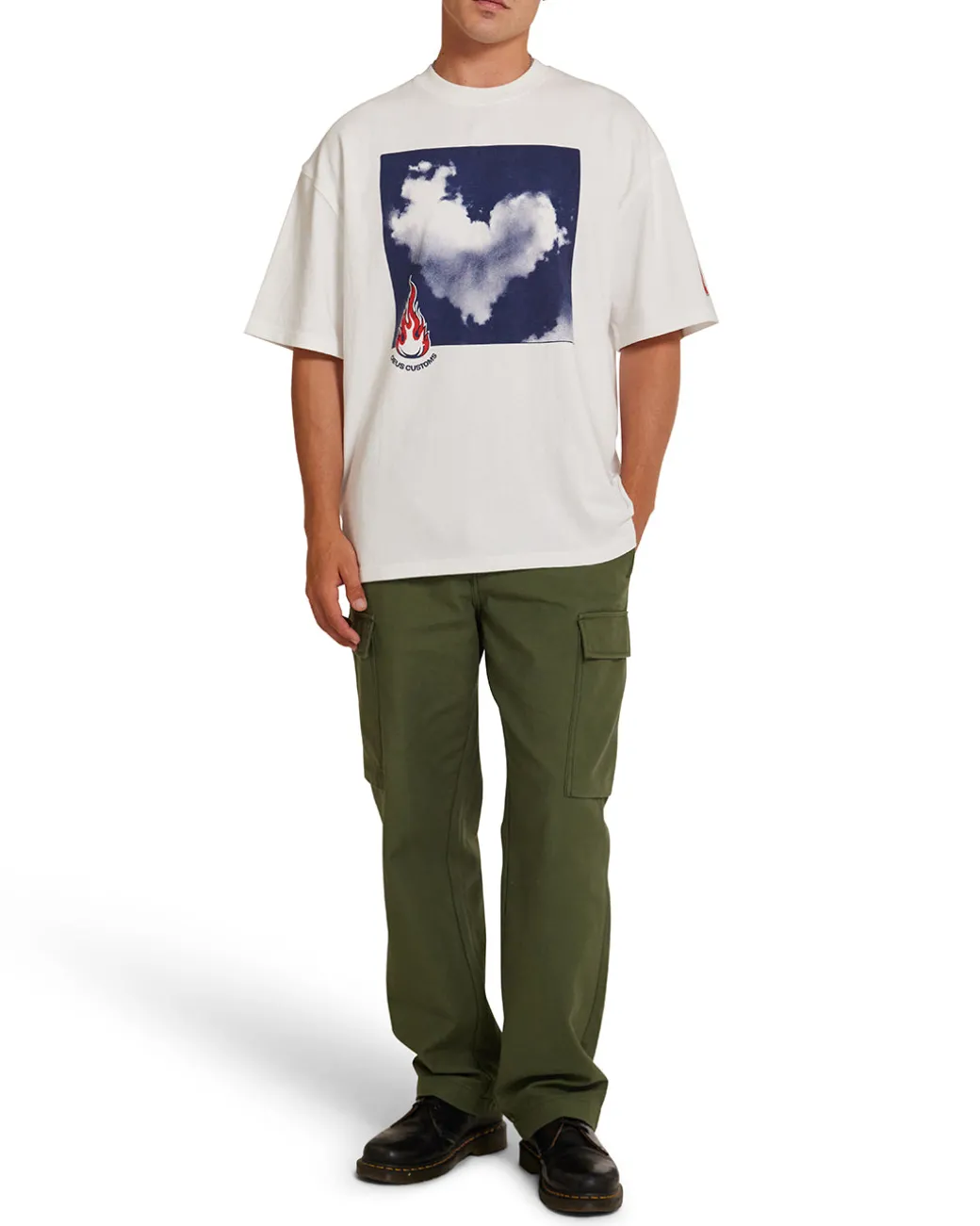 Puffy Love Tee - Vintage White