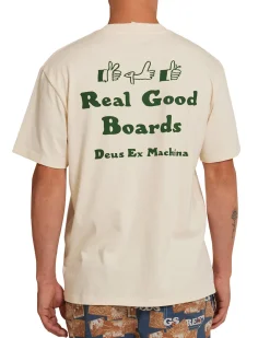 Real Good Tee - Dirty White