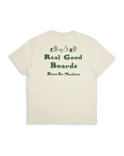 Real Good Tee - Dirty White