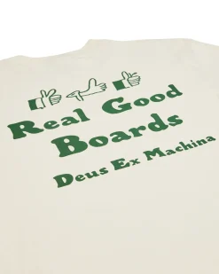 Real Good Tee - Dirty White