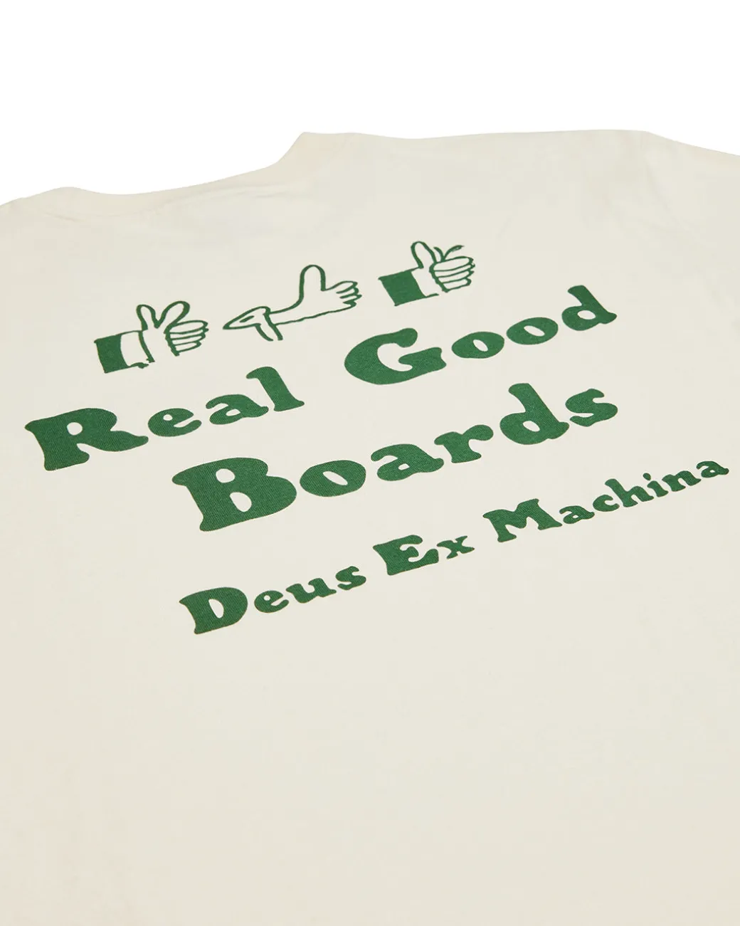 Real Good Tee - Dirty White