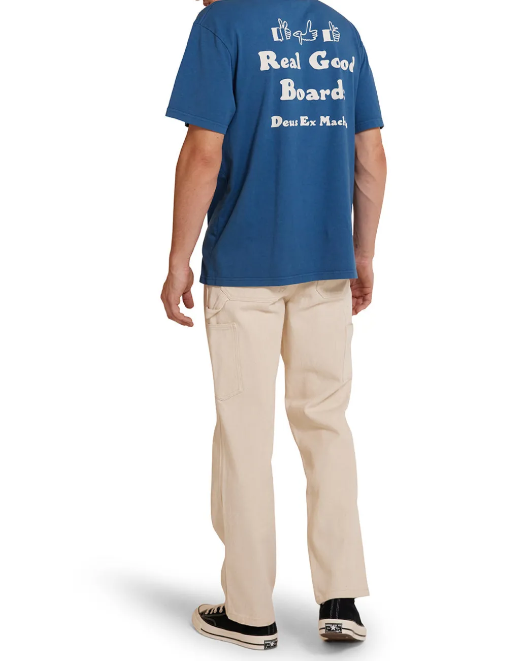 Real Good Tee - Moroccan Blue