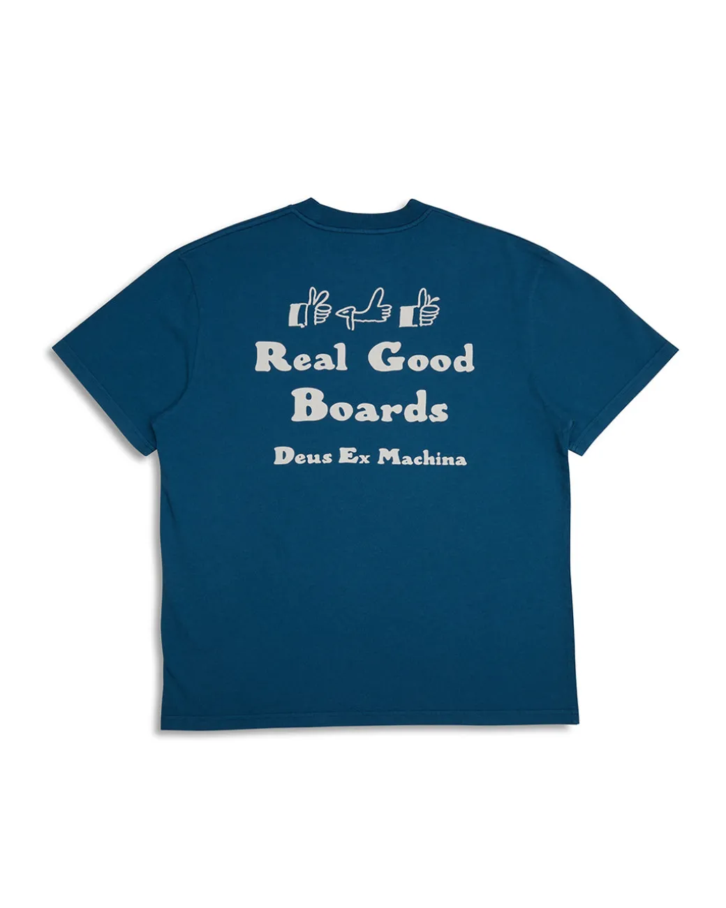Real Good Tee - Moroccan Blue