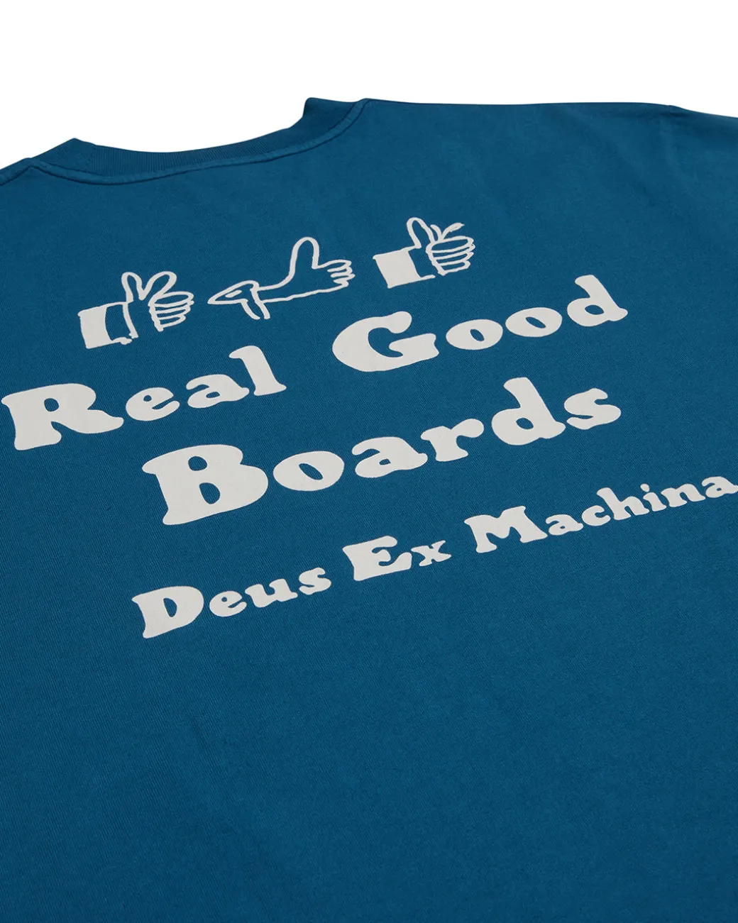 Real Good Tee - Moroccan Blue