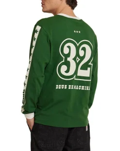 Round Up Long Sleeve Tee - Hillside Green