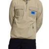 Section Zip Neck Fleece - Sage Green