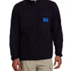 Section Zip Neck Fleece - Black